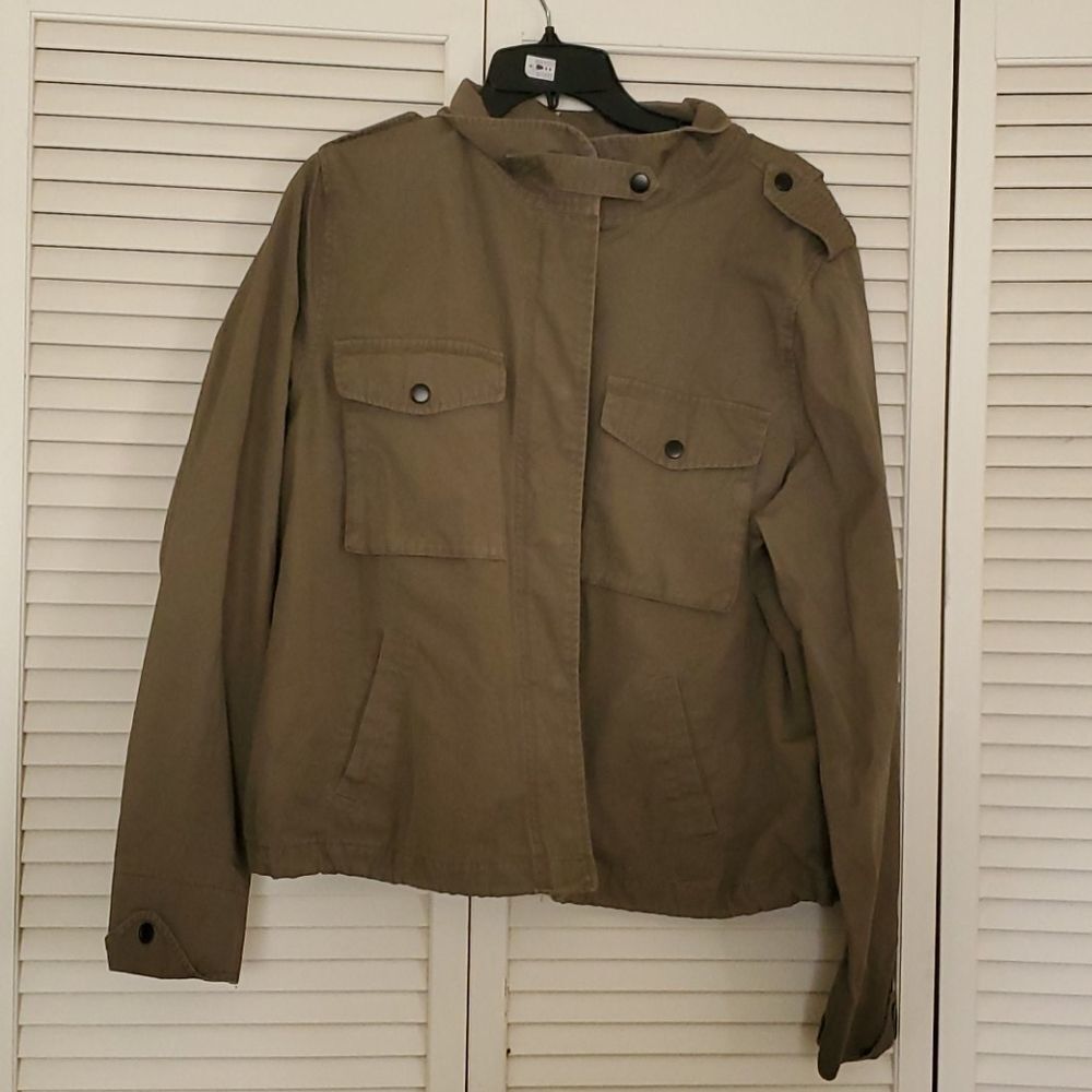 Torrid Light Brown Medium Weight Jacket - image 1